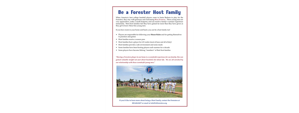 Foresters Hosting